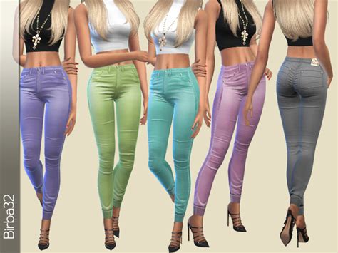 Spring Colorful Pants By Birba32 At Tsr Sims 4 Updates