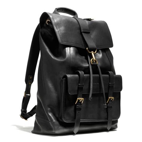 Coach Bleecker Backpack In Leather In Brown For Men Mahogany Lyst