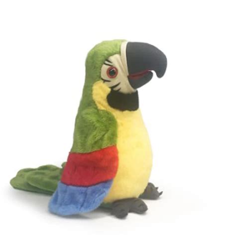 Custom Funny Soft Talking Plush Stuffed Parrot Bird Toys Buy Plush