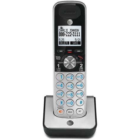 Atand Tl88102 Dect 60 2 Line Expandable Cordedcordless Phone With