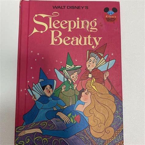 Walt Disney Sleeping Beauty Hardcover Book Vintage 1974 Random Etsy