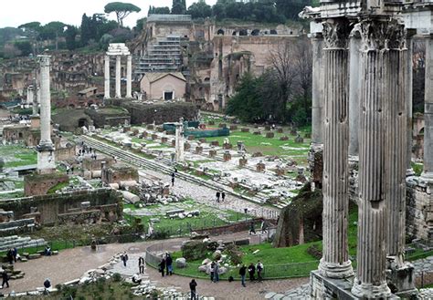 The Forum Romanum Roman Forum And Imperial Fora Brewminate A Bold