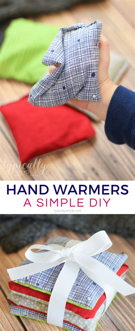 Diy Hand Warmers Sewing Project Typically Simple