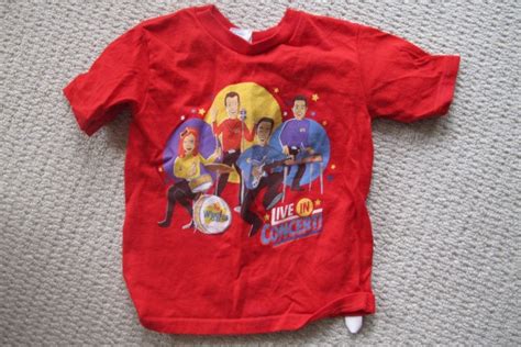 Red Wiggles Tshirt Nick Bhasin