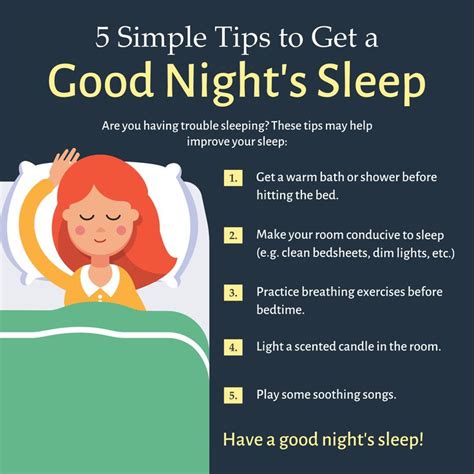 Simple Tips To Get A Good Night S Sleep Good Night Sleep Trouble Sleeping Improve Yourself