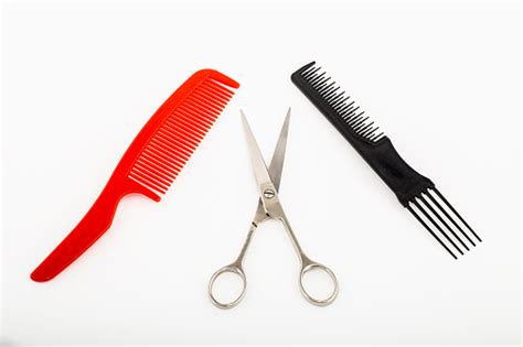 Scissors And Combs Stock Photo Download Image Now 2015 Comb Hair