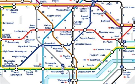Central Line Tube Strike The Useful Walking Map To Help Commuters