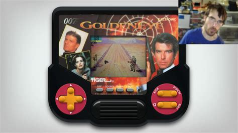 Goldeneye 007 Tiger Electronics Handheld Lcd Game Mame Emulated