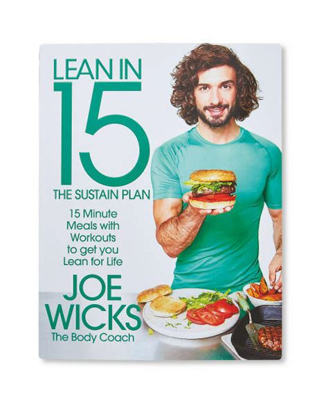 Joe Wicks Lean In 15 Sustain Book Aldi — Great Britain Specials Archive