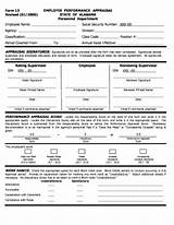 Images of Blank Performance Appraisal Form