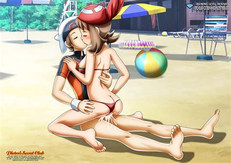 Rule 34 Aura Pokémon Beach Beach Ball Bikini Brendan Pokemon Brendan Pokemon Oras