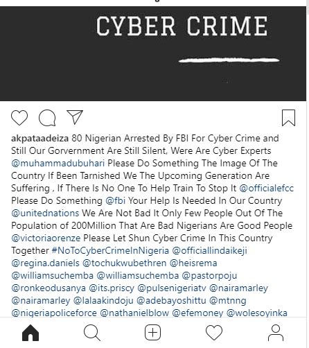 Nigerian Man Lament On Cyber Crime Calls On Mrpresident On Instagram Pics Nairaland