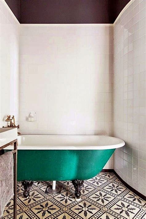 Bathroom design ideas; Wallpaper simply a portion of your wall