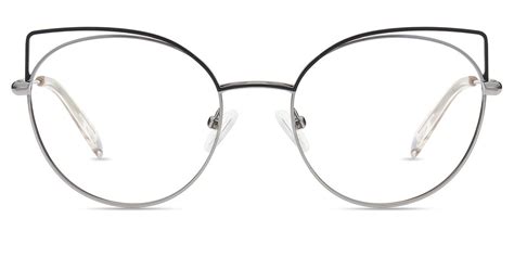 Womens Full Frame Metal Eyeglasses