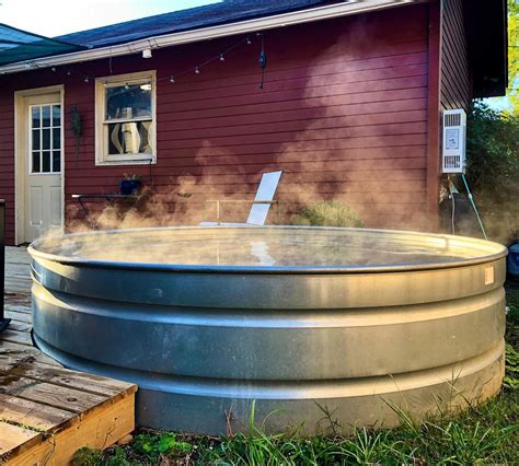 Can You Make A Stock Tank Into A Hot Tub Crispinspire