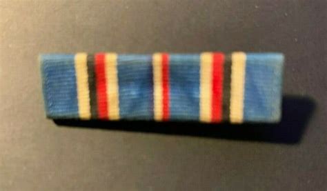 Wwii Us Navy Ribbon American Theater Campaign Over Sized Marines Sewn