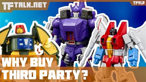 Critical vendor management controls and processes are often only partially deployed or not deployed at all. Why buy Transformers Third Party toys? - TFYLP 371 Live ...