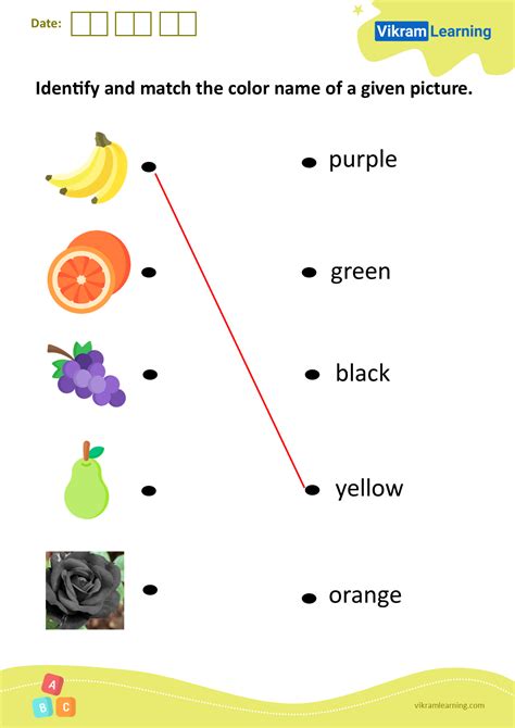Download Identify And Match The Color Name Of A Given Picture
