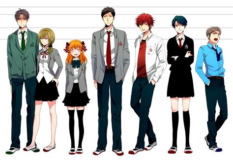 Anime Height Chart A Place To Express All Your Otaku Thoughts About
