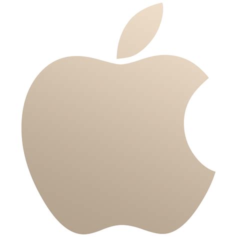 Apple Logo Gold 1reddrop