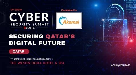Exito To Host Milestone Event With 14th Edition Cyber Security Summit Qatar Security Middle