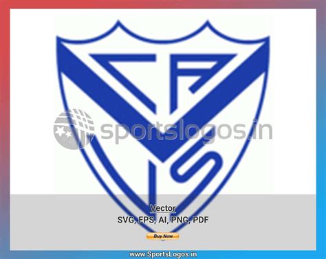 The current status of the logo is active, which means the logo. Velez Sarsfield - Soccer Sports Vector SVG Logo in 5 ...
