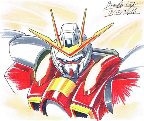 Try Burning Gundam By Brand 194 On Deviantart