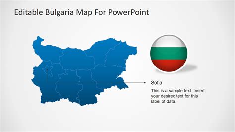 Editable Bulgaria Powerpoint Map Slidemodel My Xxx Hot Girl
