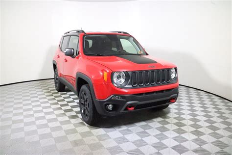 New 2018 Jeep Renegade Trailhawk Sport Utility In Parkersburg D7378