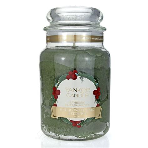 Yankee Candle Bayberry Large Jar Candlefresh Scent Candle Jars