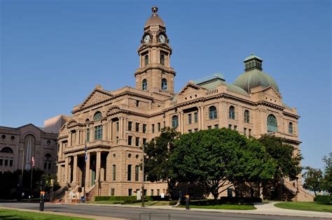 Tarrant County Courthouse Fort Worth 1895 Structurae