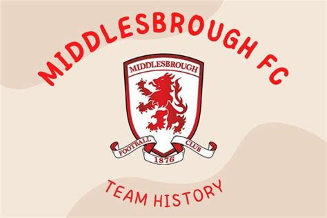 Middlesbrough Fc History
