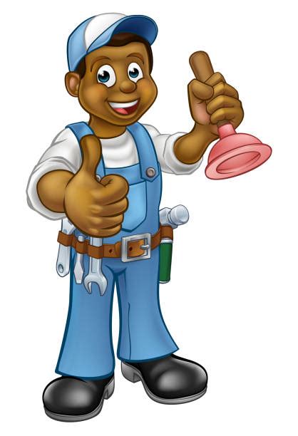 African American Handyman Illustrations Royalty Free Vector Graphics