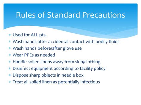Ppt Standard Precautions Powerpoint Presentation Free Download Id