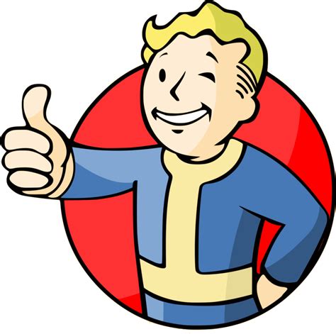 An Illustration By Craig 38 Of Vault Boy The Smiling Info Guy In The