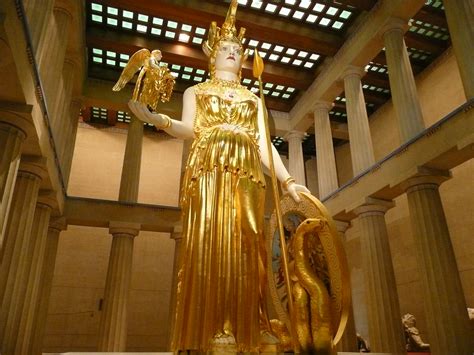 Athena Inside The Parthenon The Nashville Athena Nas Flickr