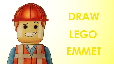 How To Draw Emmet The Lego Movie Facedrawer