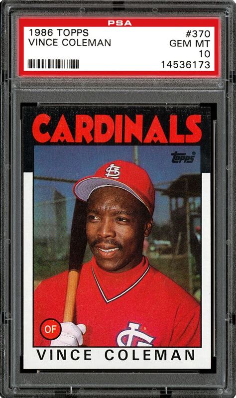 And then came 1986 topps. Baseball Cards - 1986 Topps | PSA CardFacts®