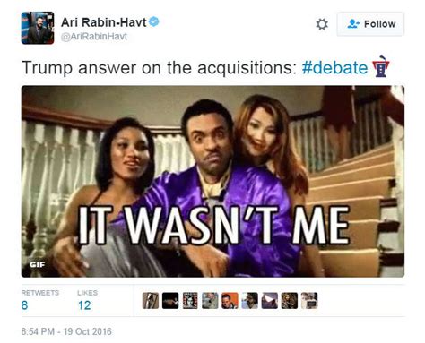 Internet Reacts To Final Presidential Debate With Hilarious Memes Sfgate