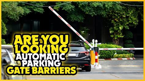 🚧 Automatic Parking Gate Barriers Automatic Parking Barrier
