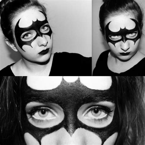 I like when inque and batman fight. batman | face painting | easy make up | carnival ...
