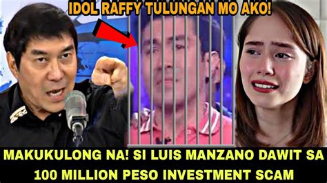 Makukulong Na Si Luis Manzano Dawit Sa Million Peso Investment