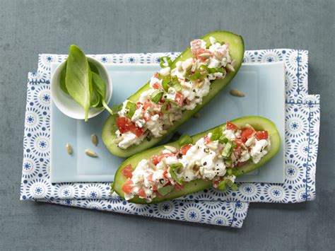 Gefüllte Mini-Gurke Rezept