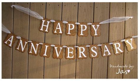 Happy Anniversary Banner Made To Order By Endlesscreationbyjas 3400