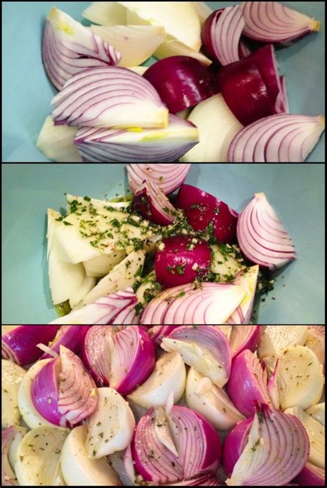 Herb Roasted Onions Soffia Wardy Recipe In 2020 Roasted Onions