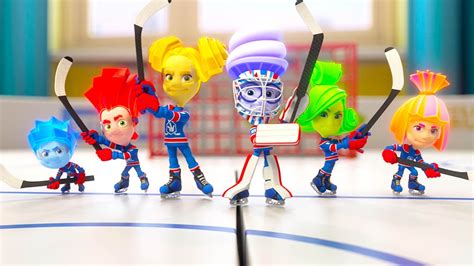 The Ice Hockey Game The Fixies Cartoons For Children New Episodes