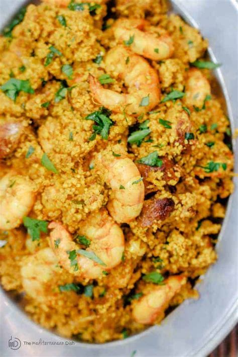 While the couscous toasts, sprinkle in remaining italian seasoning and garlic and stir. 20-Minute Spicy Couscous Recipe with Shrimp and Chorizo ...