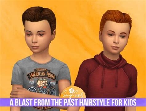 Mathcope Ethan Hair For Kids The Sims 4 Catalog