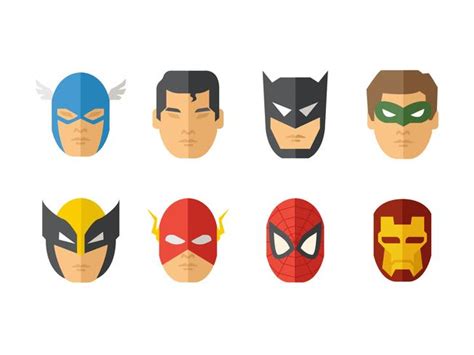 Super Heroes Mask Vector Download Free Vectors Clipart Graphics