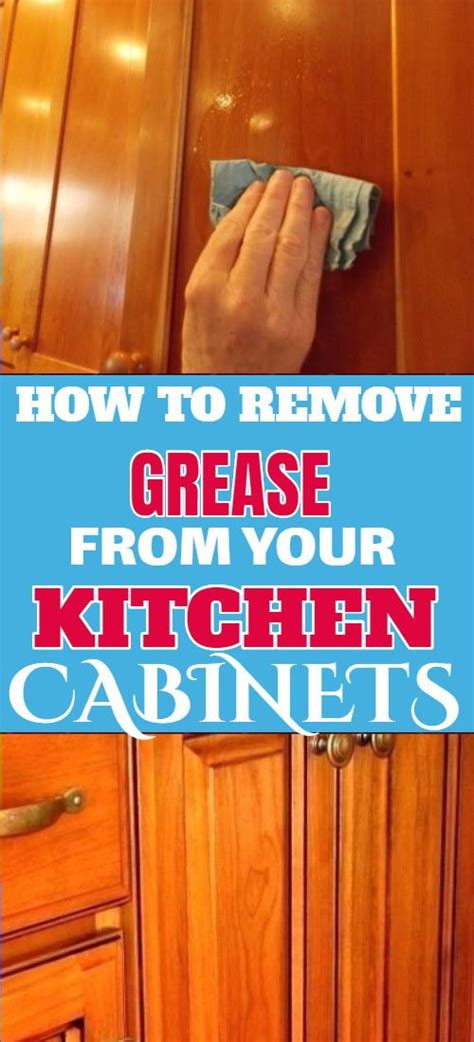After a while, they will definitely look dirty and not so beautiful at all. How To Remove Grease From Wood Cabinets Without Damage ...